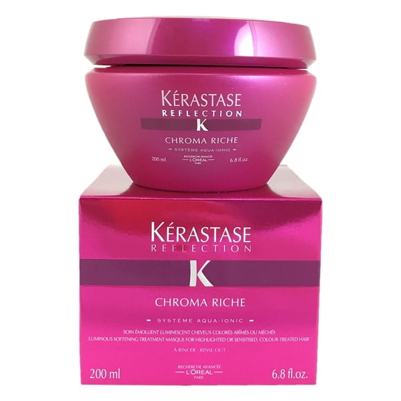 Kerastase Reflection Chroma Riche-Hair Masque For Highlighted Or Sensitised Colour Hair 6.8 Oz