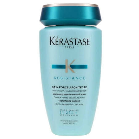 Kerastase Resistance Bain Force Architecte Reconstructing Shampoo for Weak and Damaged Hair 250 ml / 8.5 oz