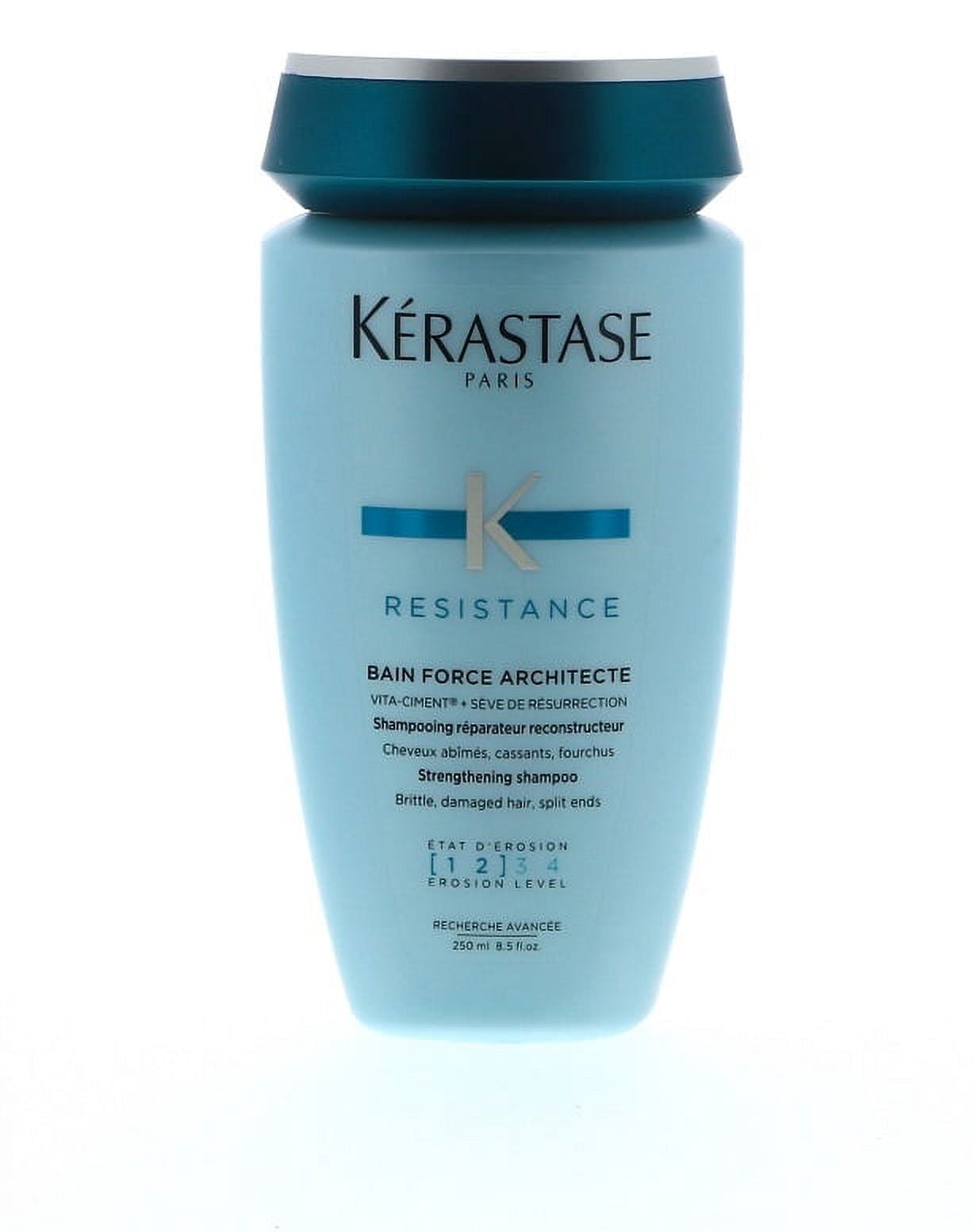 Kerastase Resistance Bain Force Architecture Shampoo, 8.5 oz