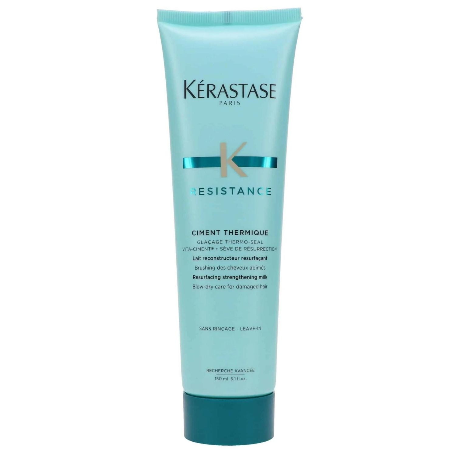 Kerastase Resistance Ciment Thermique Rinser Hair Serum for Damaged Hair, 150 ml/5.1 oz