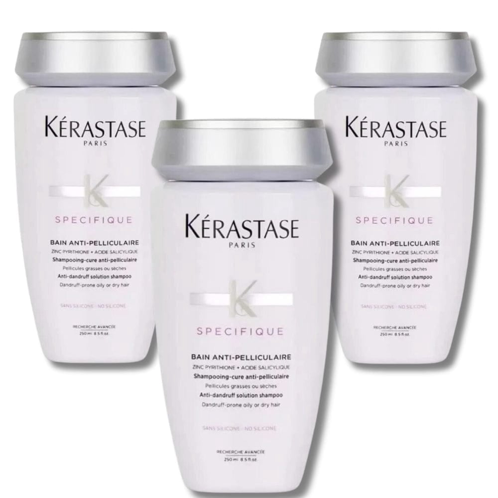 Kerastase Specifique Bain Anti-pelliculaire Anti-Dandruff Shampoo 250ml 3 Pack
