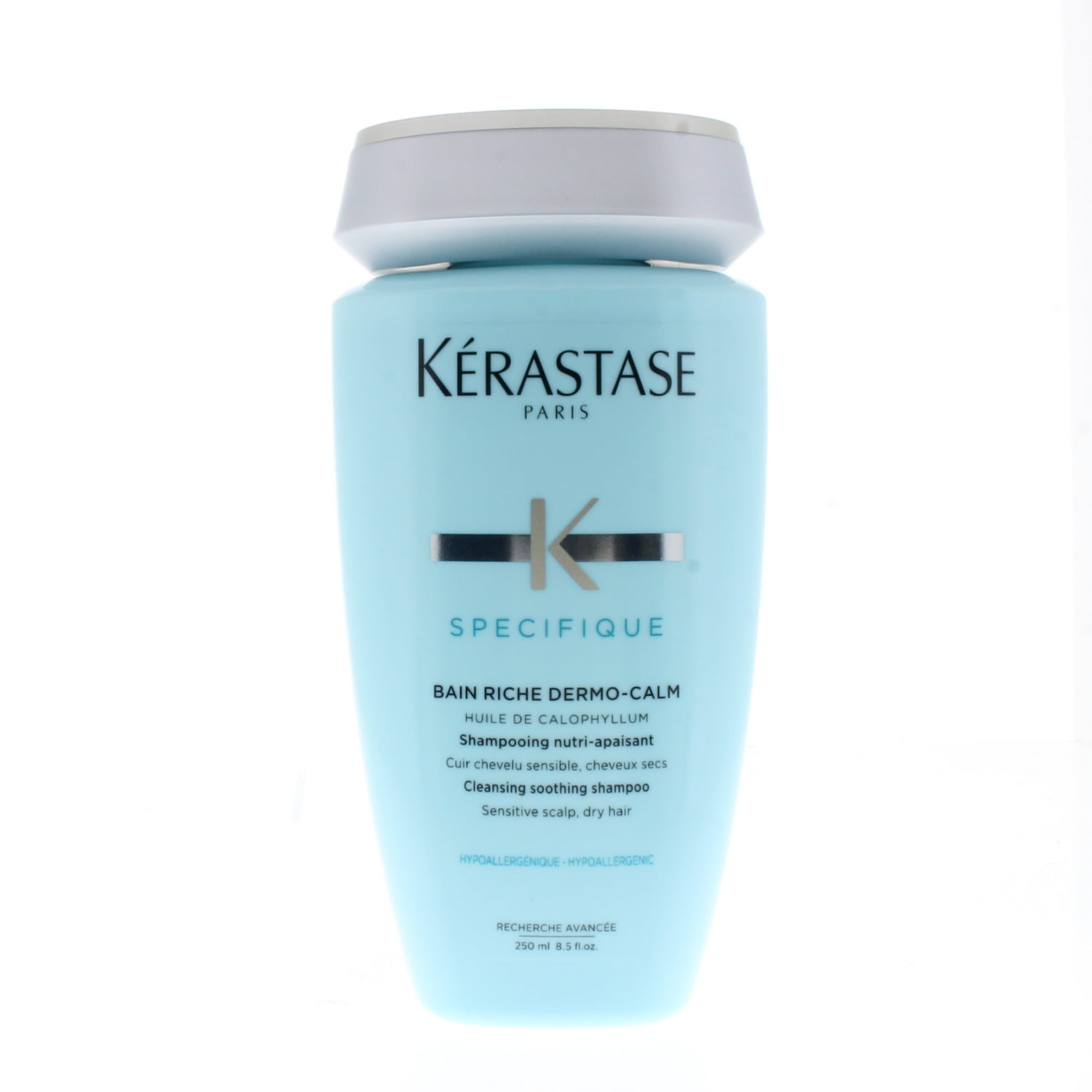 Kerastase Specifique Bain Riche Dermo Calm Shampoo for Sensitive Scalp & Dry Hair, 8.5 oz