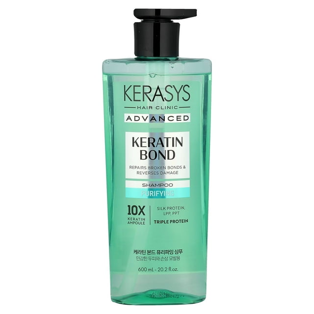 Kerasys Advanced, Keratin Bond Shampoo, Purifying , 20.2 fl oz (600 ml)