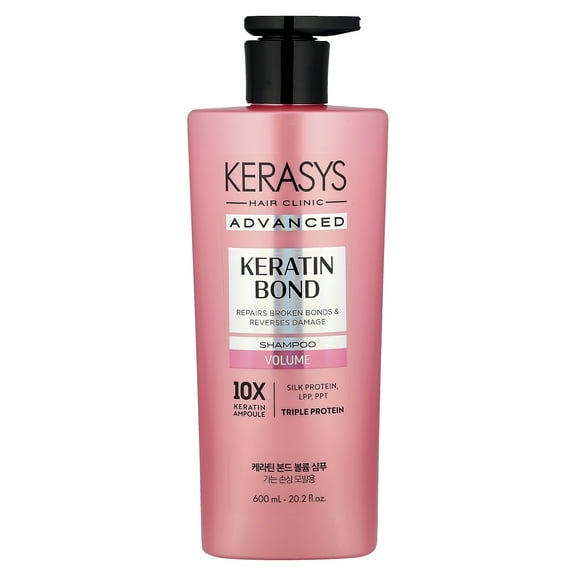 Kerasys Advanced, Keratin Bond Shampoo, Volume, 20.2 fl oz (600 ml)
