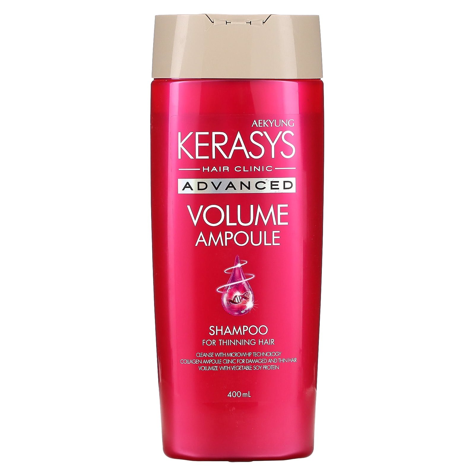 Kerasys Advanced VOLUME Ampoule for Thinning Hair (Shampoo 13.5 fl oz