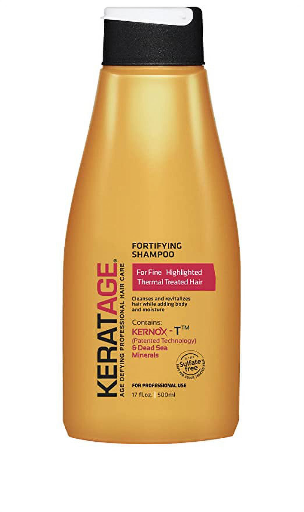 Keratage Fine Highlighted Hair Thermal Treated Hair , Sulfate Free Products (Shampoo
