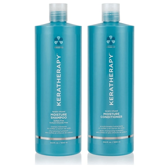 Keratherapy Keratin Infused Moisture Shampoo And Conditioner Duo Set 33.8 Ounce Each