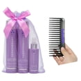 thumbnail image 1 of Keratherapy Keratin Infused Totally Blonde Violet Toning Shampoo & Conditioner, 10 oz Plus Leave-In Conditioner Spray 3.7 oz, Holiday Collection Trio, 1 of 6