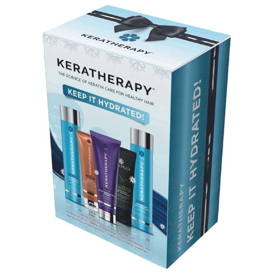 Keratherapy Moisture Kit - KEEP IT HYDRATED- 5pc Gift Box