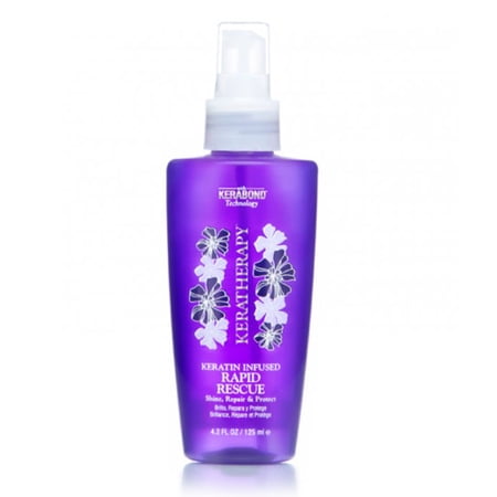 Keratherapy Rapid Rescue Keratin Infused 4.2 Fluid Ounce, Shine Repair & Protect