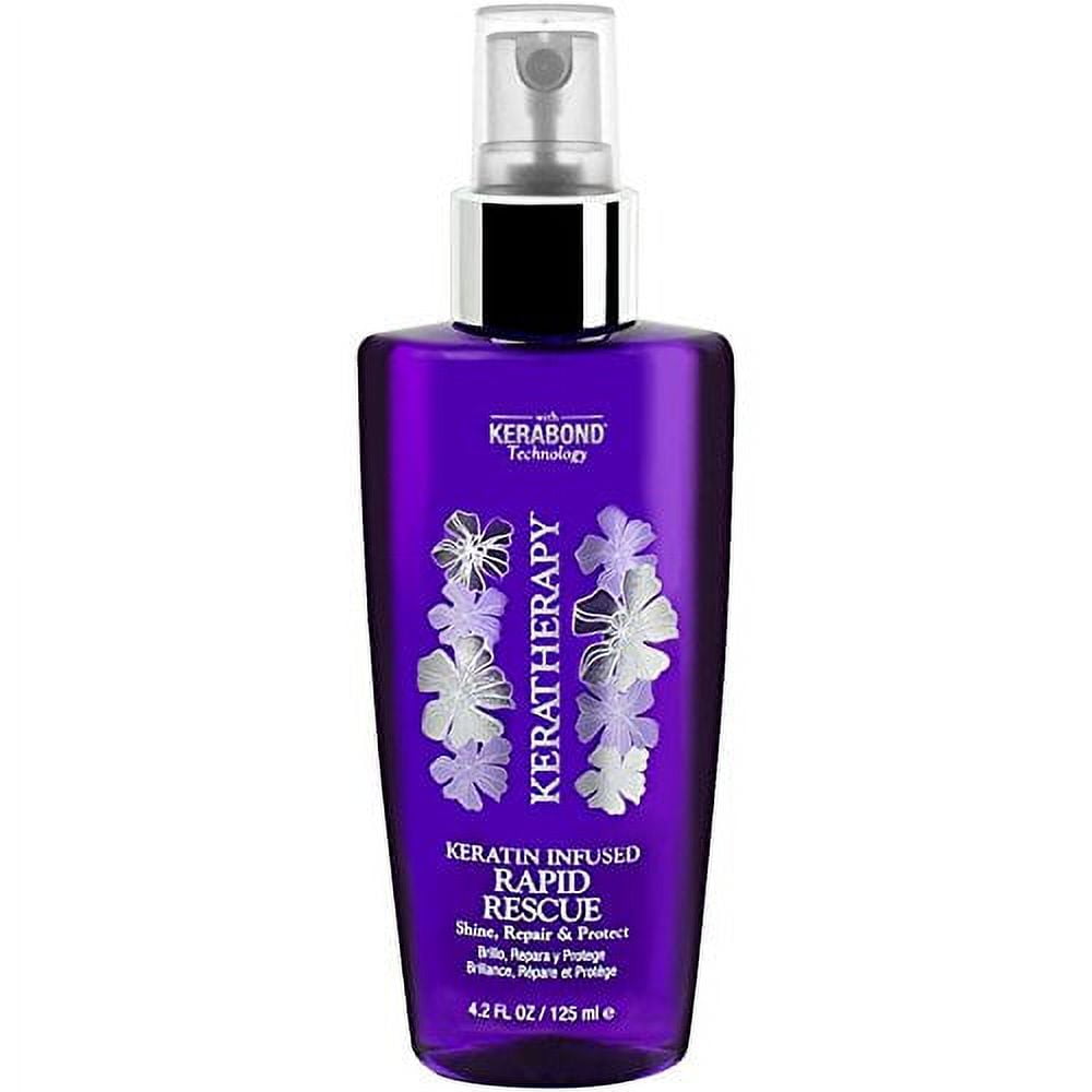 Keratherapy Rapid Rescue Keratin Infused 4.2 Fluid Ounce, Shine Repair & Protect