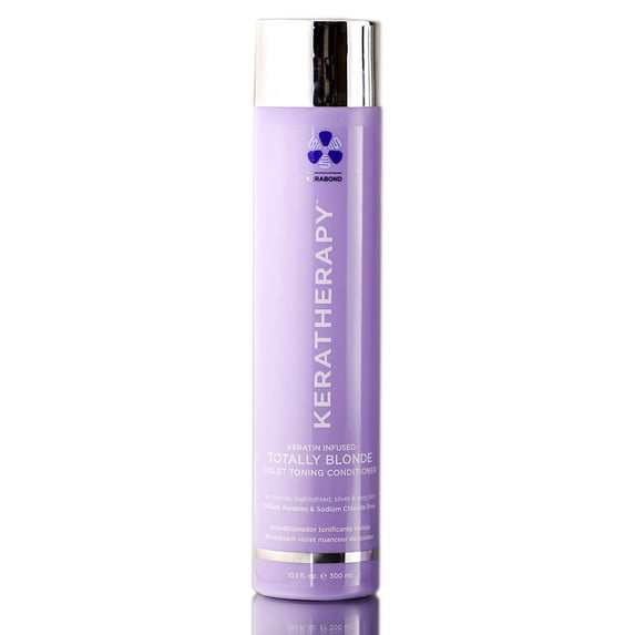Keratherapy Totally Blonde Violet Toning Conditioner - 10.1 oz