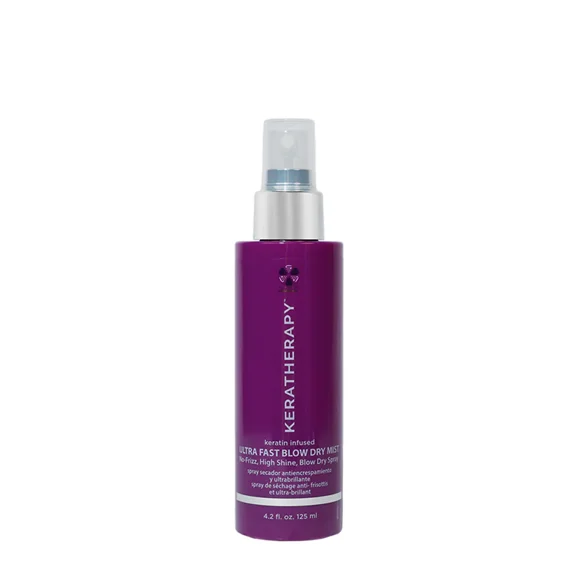 Keratherapy Ultra-Fast Blow Dry Mist 4.2 oz / 125 ml (with Free Tail Combs)