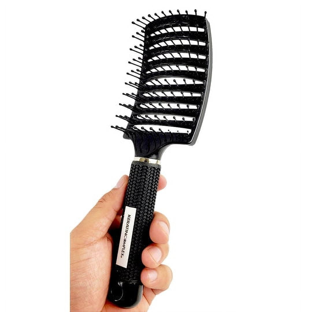 Keratin Ceramic Ionic Vent Brush, Black