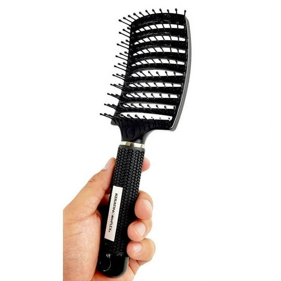 Keratin Ceramic + Ionic Vent Brush, Black