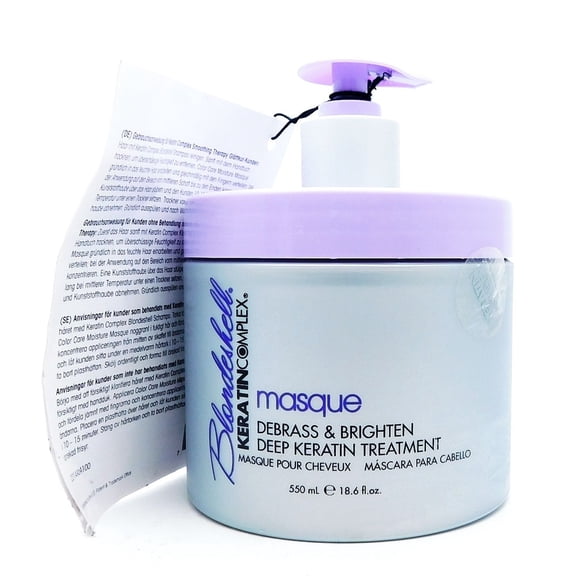 Keratin Complex Blondeshell Masque Debrass & Brighten Deep Keratin Treatment 18.6 Fl Oz.