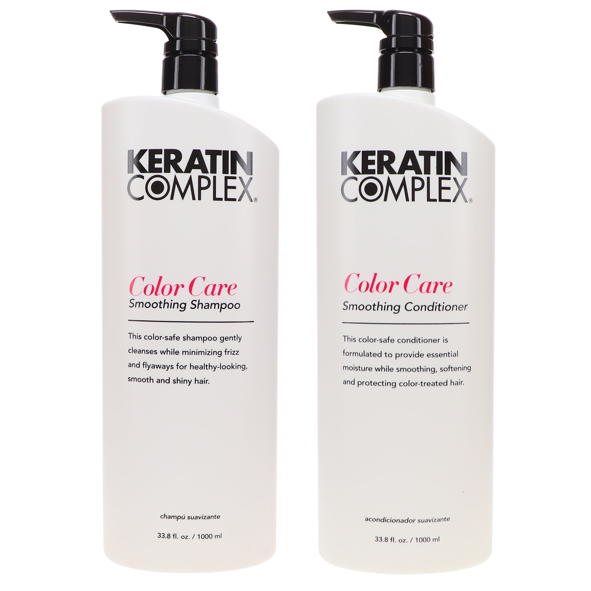 Keratin Complex Color Care Smoothing Shampoo 33.8 oz & Color Care ...