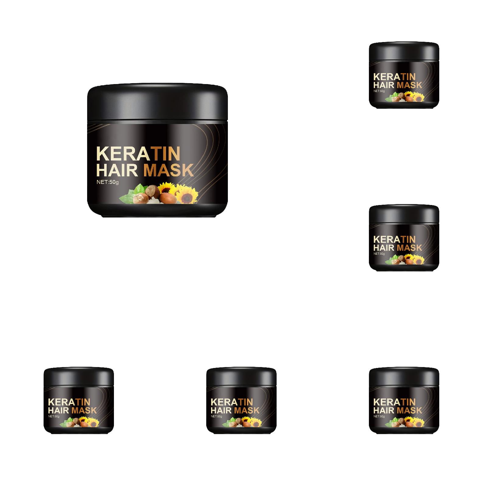 Keratin Hair Deep Conditioning Hair For Strong Smooth And Hair Damaged Hair And Enhances Shine