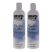 Keratin Perfect Color Duo, Shampoo and Conditioner, Hair Sets, Medium, 2 pc