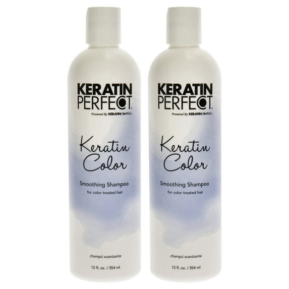 Keratin Perfect Color Smoothing Shampoo, Sulfate Free Shampoo, 2 pc