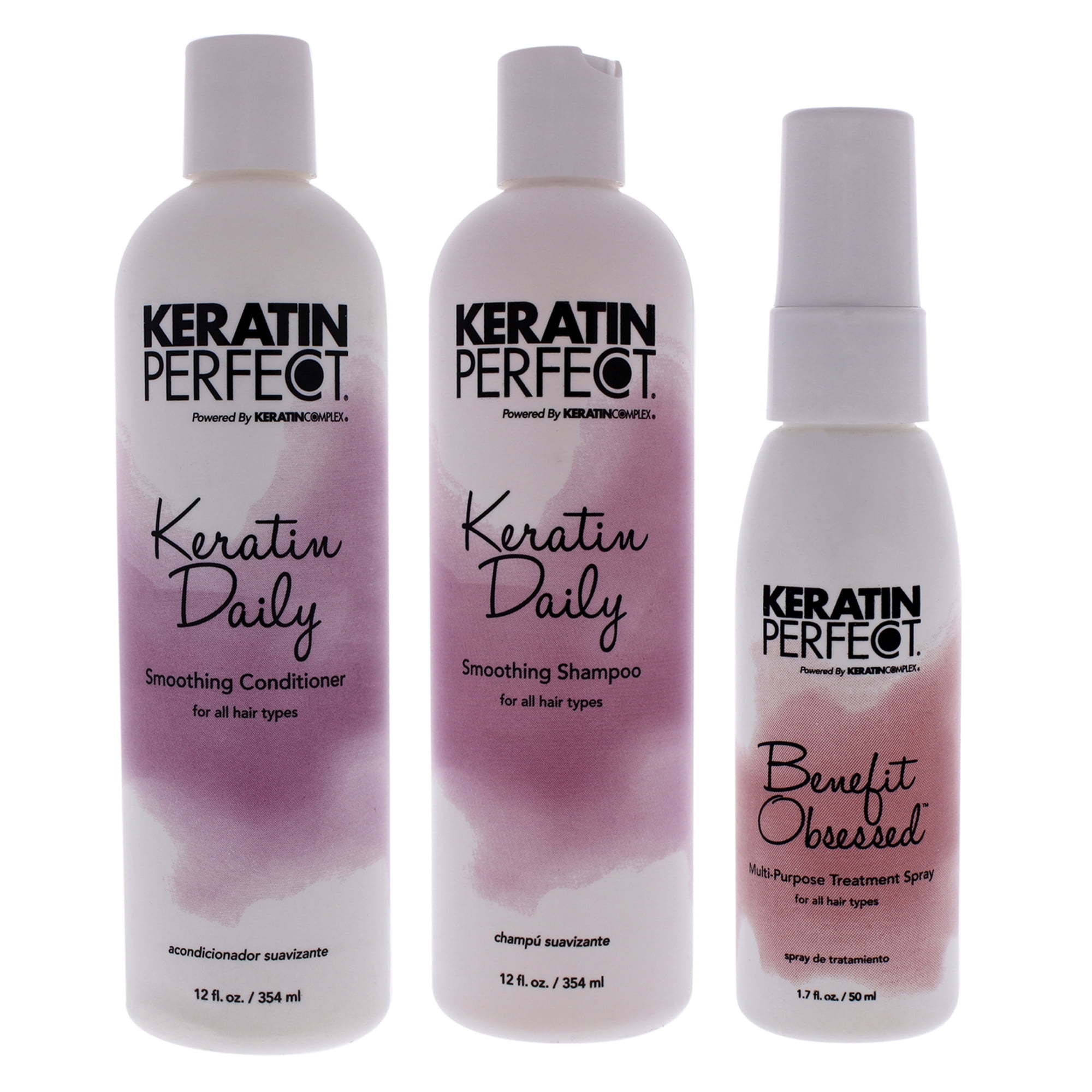 Keratin Perfect Multi-Purpose Treatment Spray – 50 Ml, Mit Keratin & Kokosnussöl | Für Glänzendes, Geschmeidiges Haar