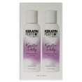 thumbnail image 1 of Keratin Perfect Daily Travel Duo - Shampoo & Conditioner - Fights Frizz, Enhances Softness - Prolongs Keratin Treatment - No Added Sulfates or Sodium Chloride - 3.4 oz Shampoo/Conditioner, Clear, 1 of 5
