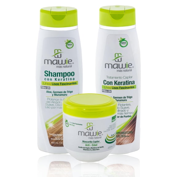 Keratin Smoothing Shampoo, Conditioner and hair mask Set | keratin Hair Treatment for Smoothing & Nourishing | with keratin, aloe vera, murumuru | Paraben and Sulfate Free.