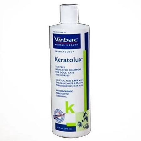 Keratolux Virbac Antiseborrheic Tar-Free Shampoo 16 oz.