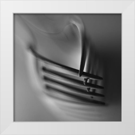 Kerber, Jutta 12x12 White Modern Wood Framed Museum Art Print Titled - Interlock