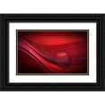 thumbnail image 1 of Kerber, Jutta 24x16 Black Ornate Wood Framed with Double Matting Museum Art Print Titled - Red, 1 of 4