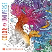 Color Universe A World of Coloring Challenges, 80 pages Paperback