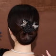 thumbnail image 1 of Kerentila Insstyle Full Star Flower Hair Accessories, Kerentila Lace Flower Hair Disk, Flower Hair Bun Roller, Flower Hair Clip, Lazy Hair Curler Deft Bun, For Long Thin Hair, 1 of 7