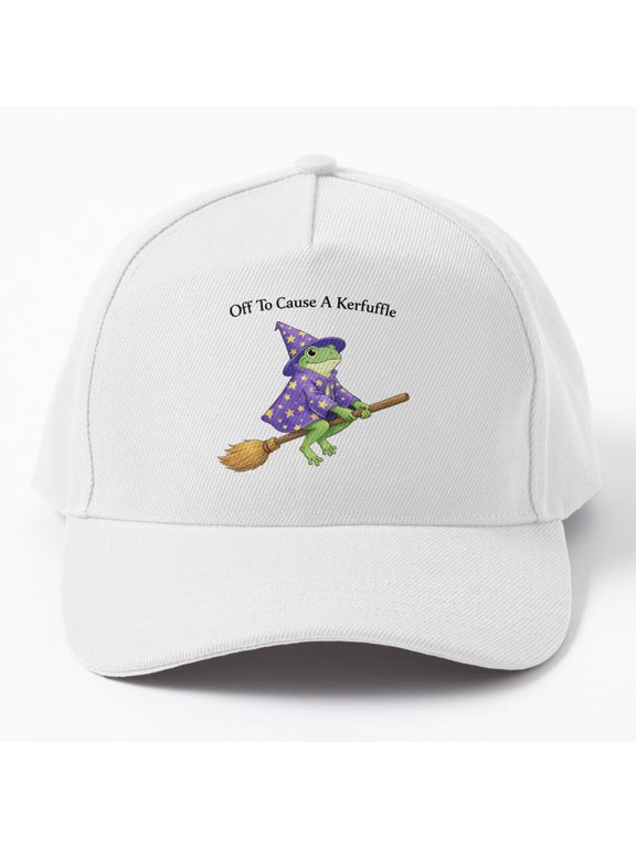 Kerfuffle Groundhog Frog Baseball Cap, Cute Animal Hat Style