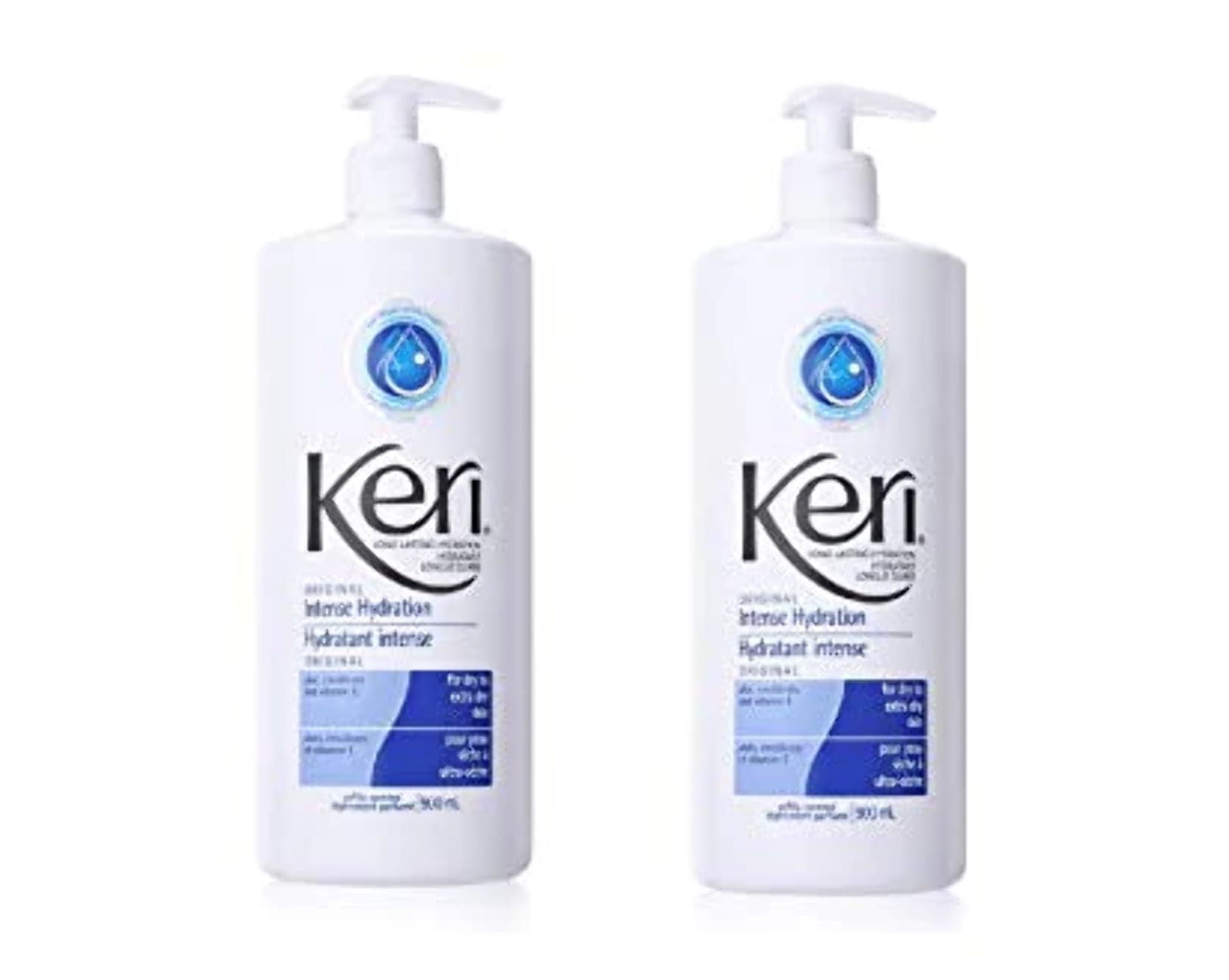 Keri Lotion Original Intense Hydration Softly Scented, 900 mL, 2 Piece