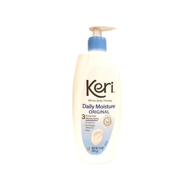 Keri Original Daily Moisture Lotion 15 Oz Softly Scented | Pump Body ...