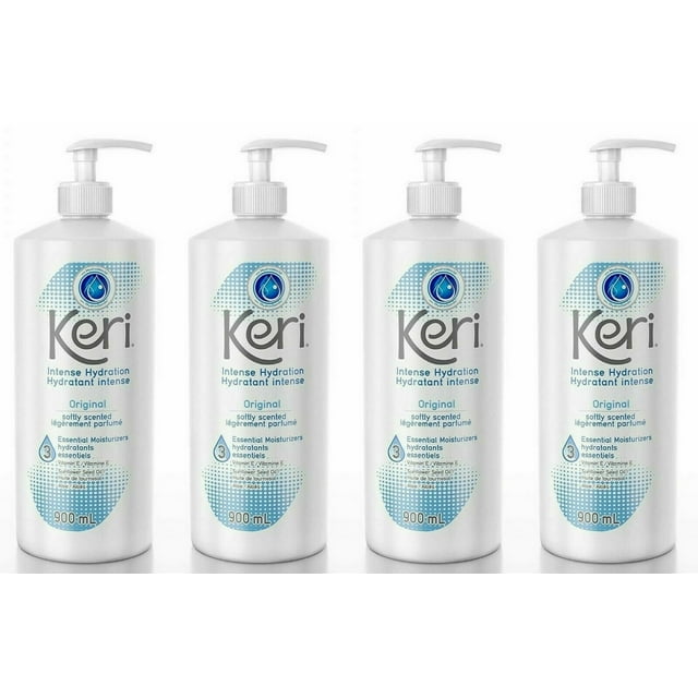 Keri Original Intense Hydration Lotion, Softly Scented, Pump,Daily