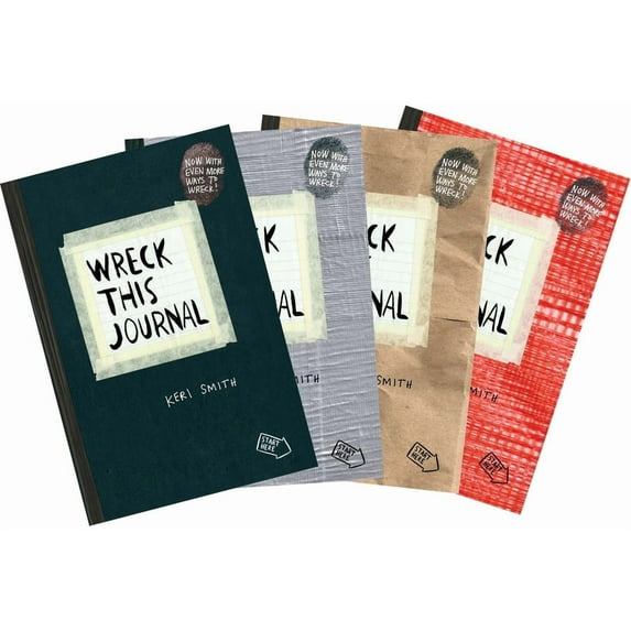 Keri Smith Wreck This Journal Bundle Set
