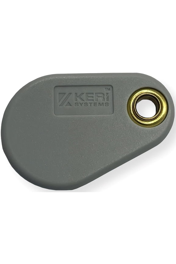 PKT-10X Proximity Key Fobs (Pack of 10), Compatible with PXL-250 PXL-500 Controllers, Durable Access Control Key Tag, Ergonomic Key Ring Tag, Operates at 125 kHz Frequency