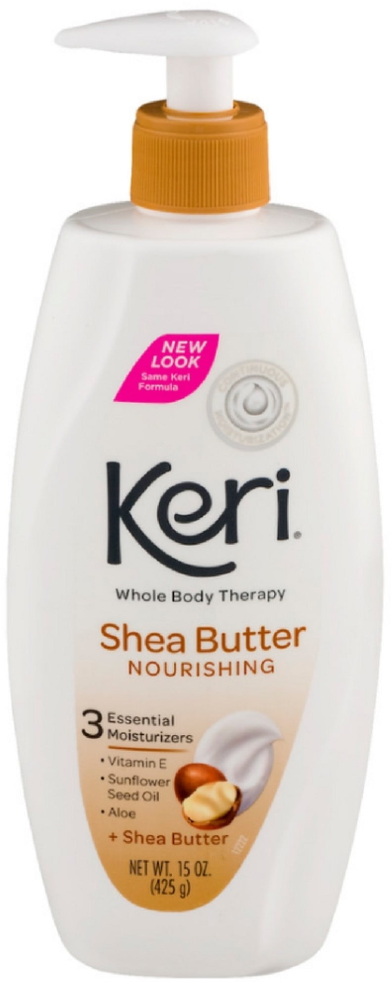 Keri Whole Body Therapy Shea Butter Lotion, Hydrating & Moisturizing