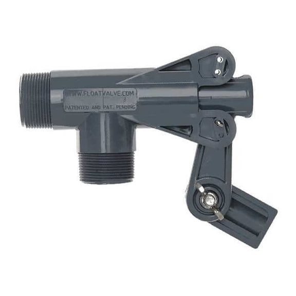 Kerick Float Valve,1-1/2 In,PVC,Pipe Mount PS150SS