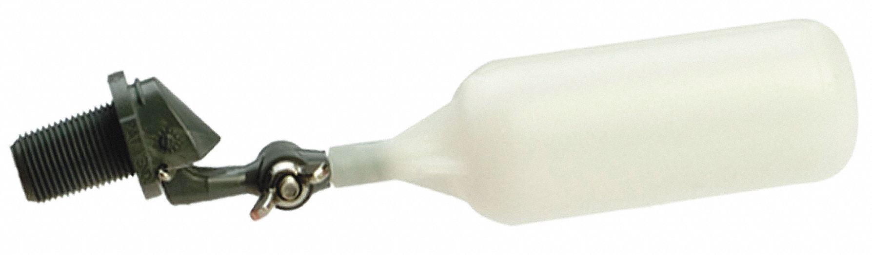 Kerick Valve MA3P2 PVC Mini Float Valve, Tank Mount, Adjustable Arm, 1.5 gpm at 60 psi, 3/8" NPT