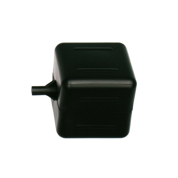 Kerick Valve PF444-BK Polyethylene Square Float Ball, 4" Width, 4" Height, 4" Length, 1/4" Female Thread J101