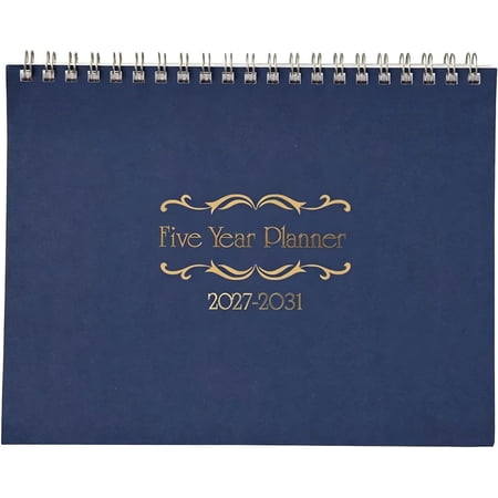 Kerixi 5 Year Calendar Planner (Blue)