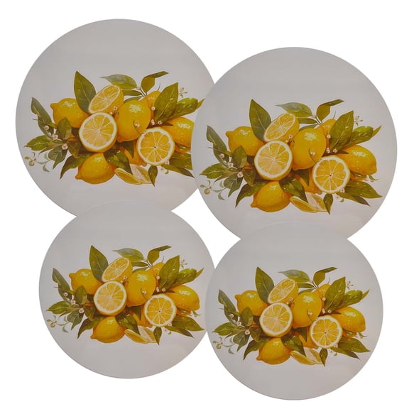 Kerixi Burner Covers for Electric Stove Lemon