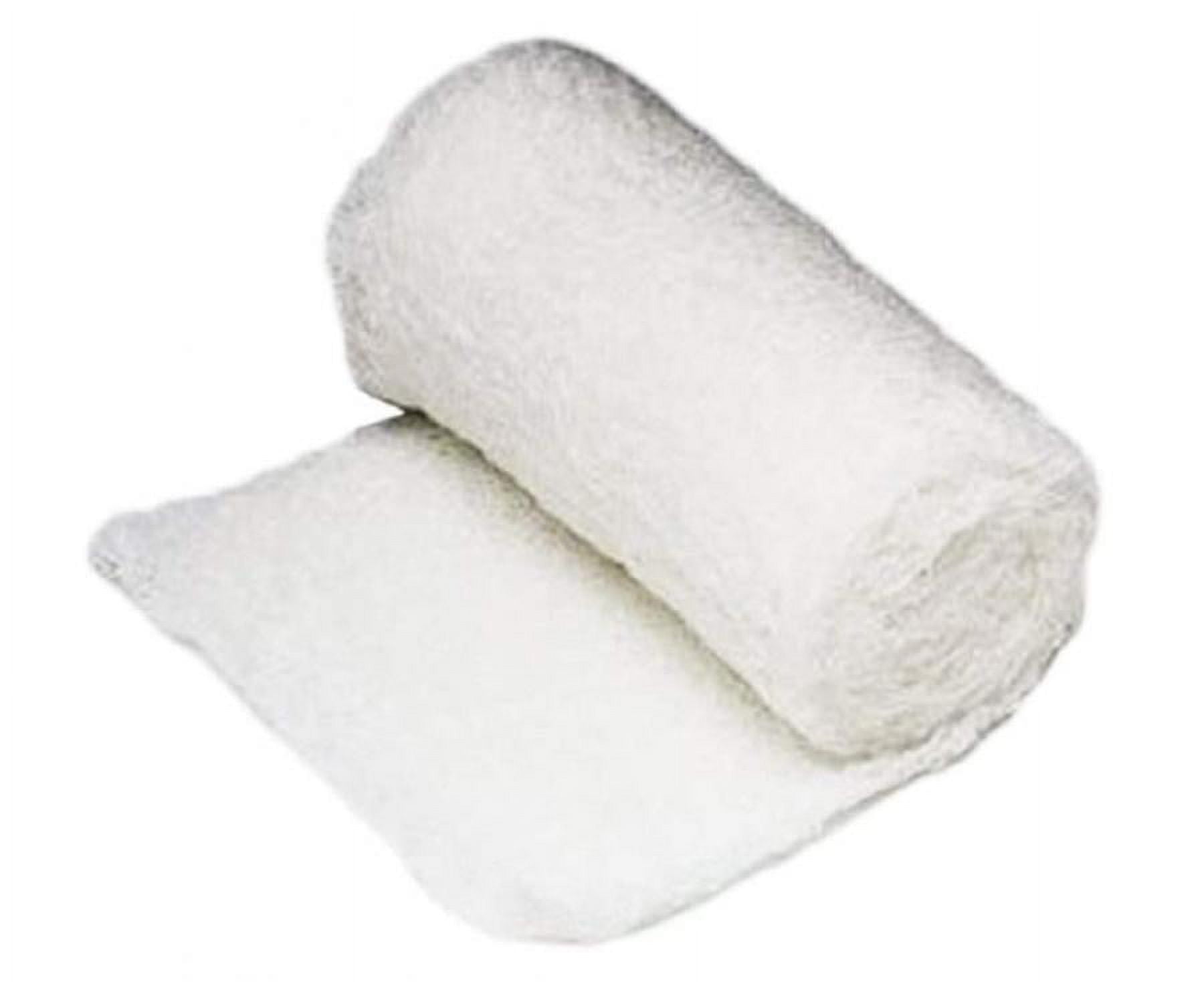 Kerlix Fluff Bandage Roll, 6-Ply, 4.5 Inches x 4.1 Yards, White, Non-sterile,  48 Count 