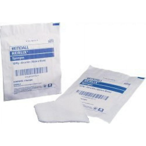 Kerlix Gauze Sponge, 12-Ply, 4 x 4 Inch, Non-Sterile, 100 Count