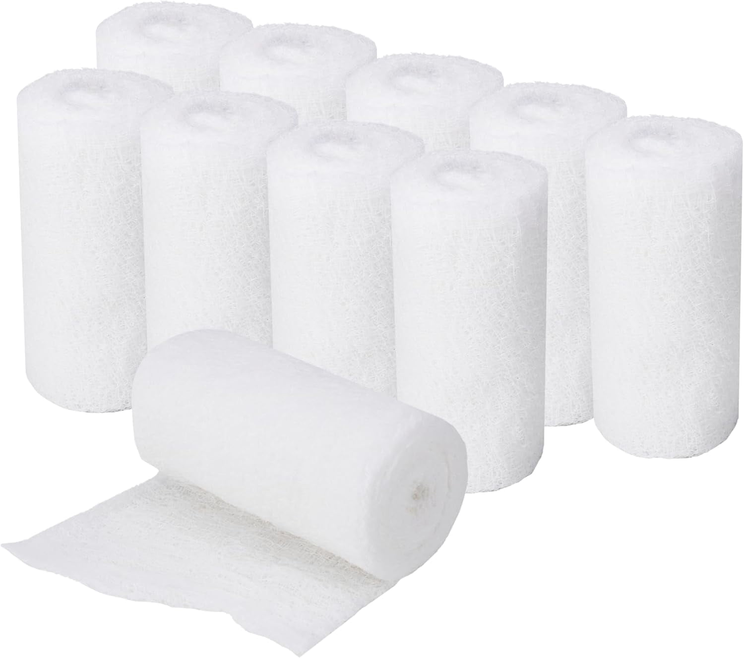 Kerlix Type Gauze Rolls - 4.5 x 4.1 Yards Rolls, 100% Cotton Wound  Dressing Wraps, 6 Ply Weaved Bandage Gauzes, Highly Absorbent First Aid  Gauzes, 10 ...