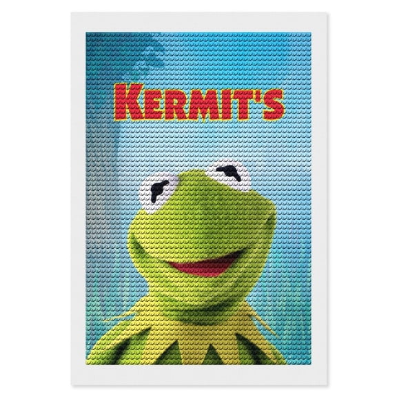 Ke-Rmit The Fro Diamond Art Kits DIY 5D Anime Painting by Number Kits Full Drills for Adults Crystal Pictures Arts Craft for Home Wall Decor Gift 8"×12"