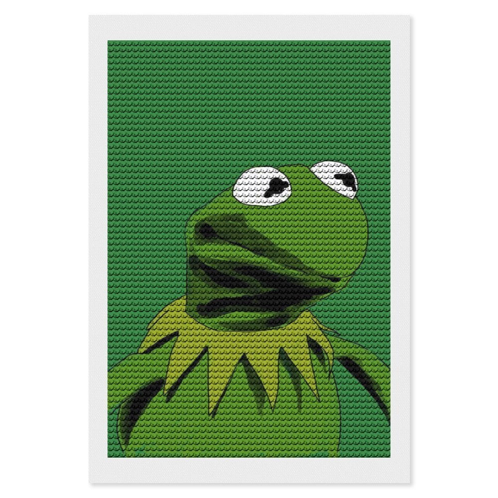 Halloween Diamond Painting Kit - 5D Round Drill DIY Art For Adults 11.8x15.7 Inch