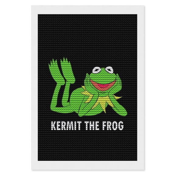 Ke-Rmit The Fro Diamond Art Kits DIY 5D Anime Painting by Number Kits Full Drills for Adults Crystal Pictures Arts Craft for Home Wall Decor Gift 8"×12"